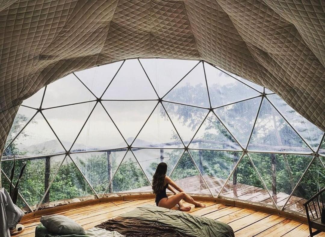 Domos Mirador Romantic Private Honeymoon Glamping Miramar Bagian luar foto