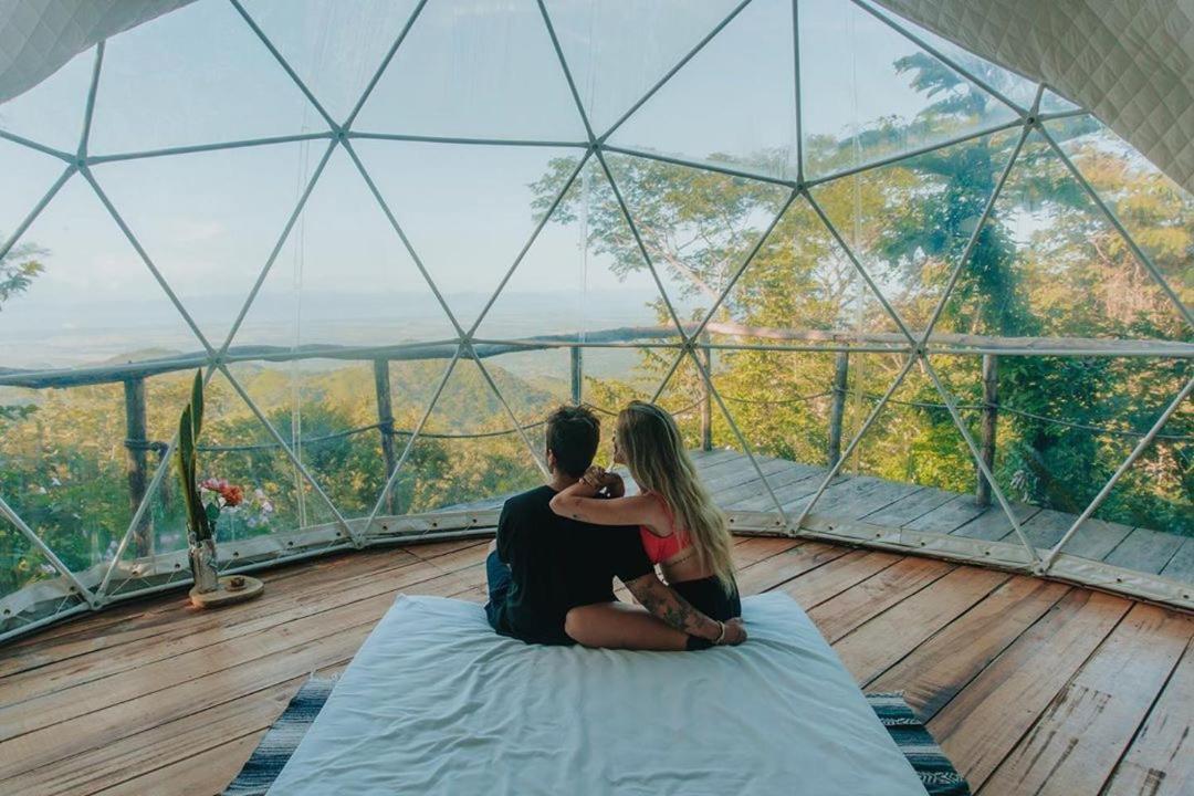 Domos Mirador Romantic Private Honeymoon Glamping Miramar Bagian luar foto
