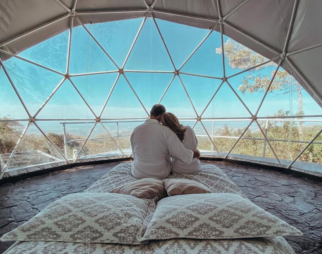 Domos Mirador Romantic Private Honeymoon Glamping Miramar Bagian luar foto