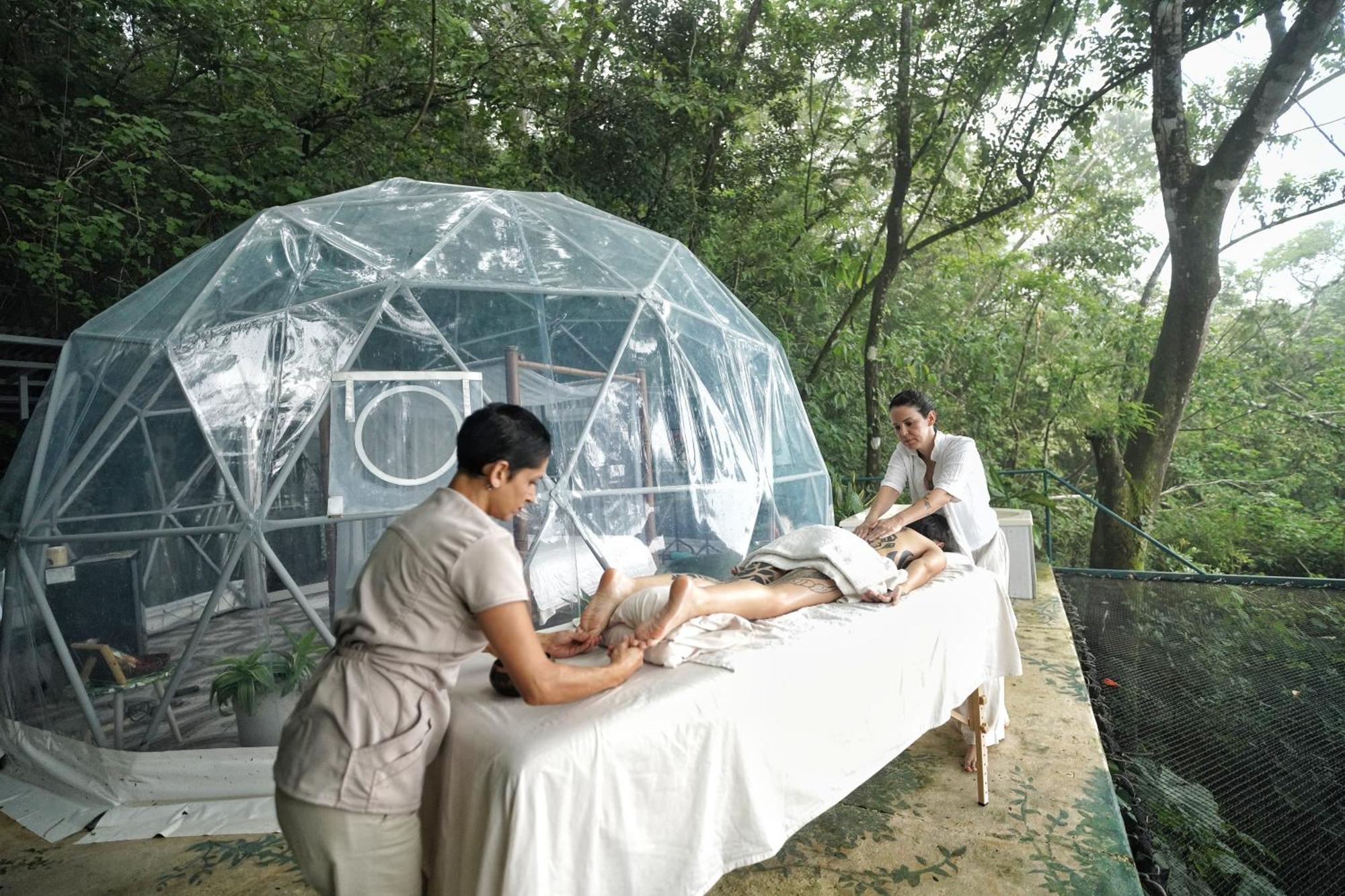 Domos Mirador Romantic Private Honeymoon Glamping Miramar Bagian luar foto